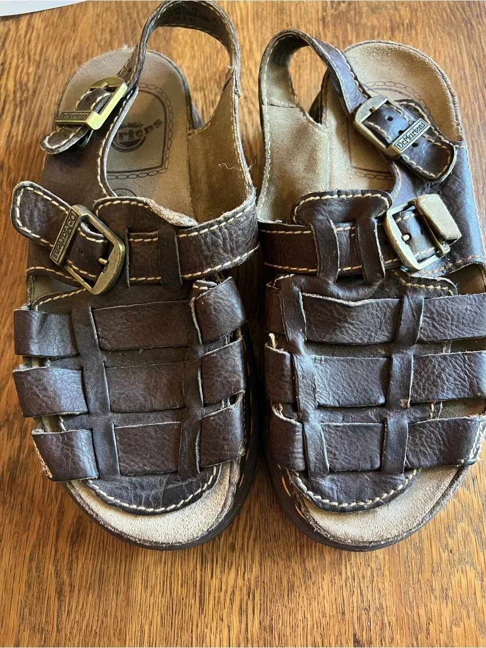 Dr. Martens woven leather